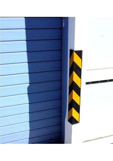 Kauçuk Otopark Köşe Kolon Koruyucu (Eko-Köşeli) Onlu Set (534230903)