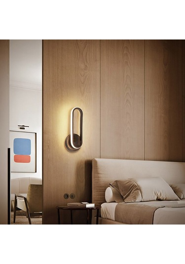 Tra74136 Eco 40X13 Cm Led Aplik Elıps Beyaz