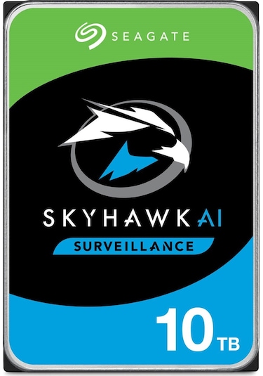 Seagate SkyHawk AI ST10000VE001 3.5" 10 TB 7200 RPM SATA 3 HDD