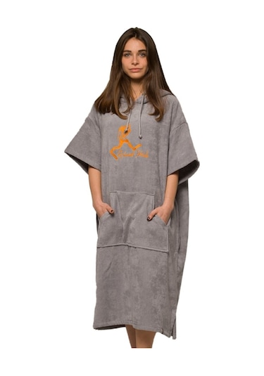 Poncho Grey-Gri