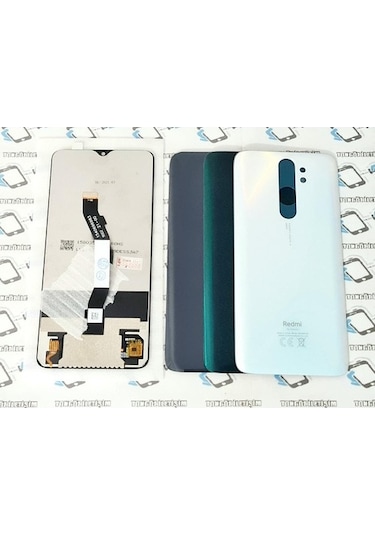 Xiaomi Uyumlu Redmi Note 8 Pro Lcd Ekran Dokunmatik + Arka Pil Kapağı (524365809)