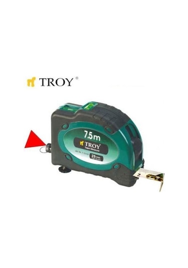 Troy 23100 Lazerli Şerit Metre 8 x 25 MM