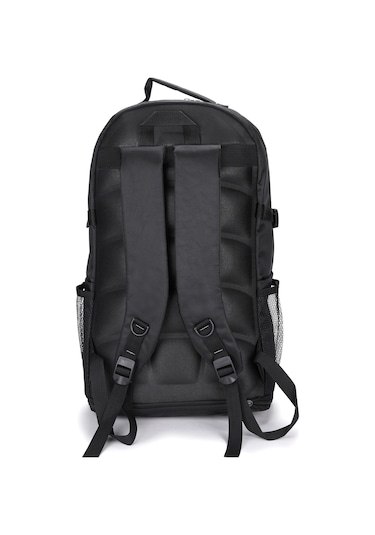 Strong Büyük Boy Körüklü Sırt Çantası, Dağcı Kamp Sırt Çantası Str01 Siyah