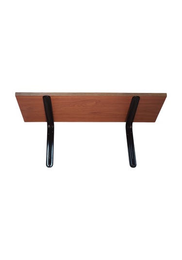 Metal Boyalı Lüx Siyah Raf Altı 7x9 - (2 Adet)