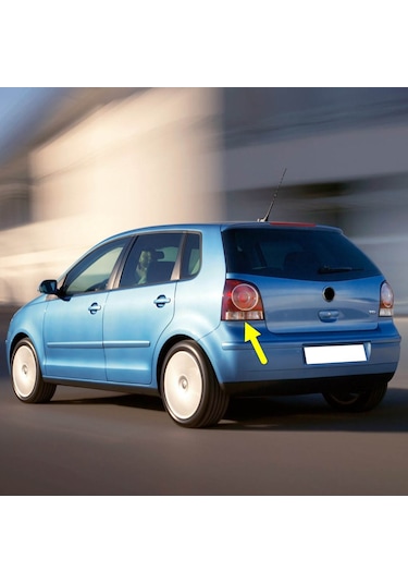 Vw Polo 2005-2009 Sol Arka Stop Fren Lambası Camı 6q6945095ab
