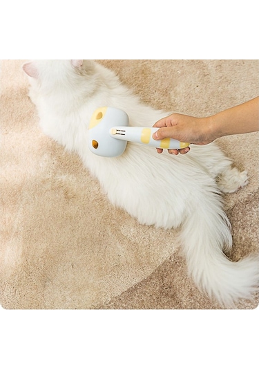 Raikou Kedi ve Köpek Tarağı Beyaz - Sarı