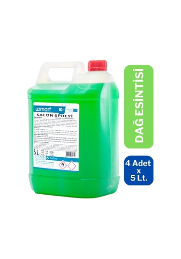 Uzman Dağ Esintisi Oda ve Çamaşır Parfümü 4 x 5 L