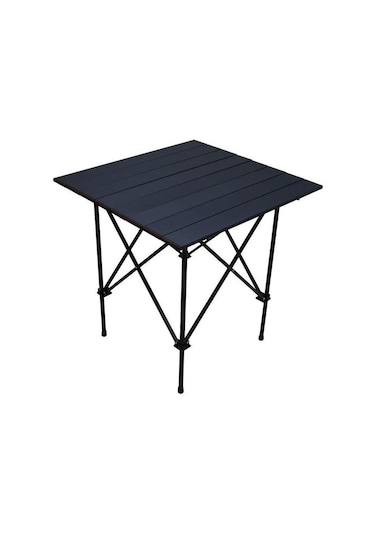 Gray Wolf Alüminyum Deluxe Katlanır Kamp Masası Taşıma Çantalı Alm102 Siyah