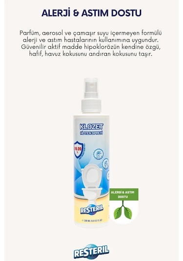 Klozet Hijyen Spreyi 100ml