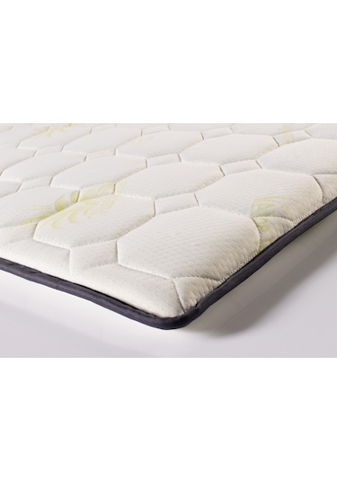 Aloe 5cm Sünger Şilte 150x200 Ped Yatak Şiltesi Pedi Topper Katlanabilir Katlanır