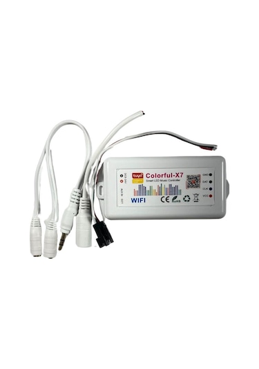 DoraLed 5-24V Zigbee - Tuya Destekli WiFi Kontrollü RGB-RGBW Pixel Led Kontrol Devresi Müzik Modlu