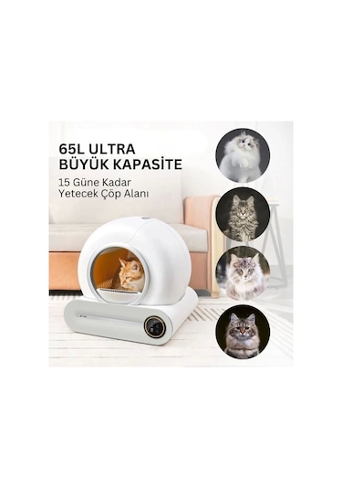 Akıllı Otomatik Kedi Tuvaleti