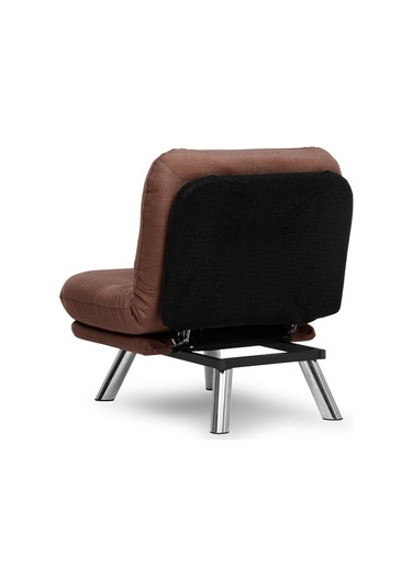 Pafu Hippo Tekli Yataklı Koltuk Keten - Açık Kahverengi Açık Kahverengi