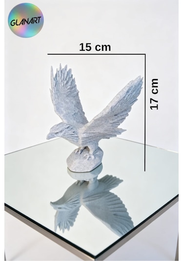 Hediyelik Masa Üstü 3 Boyutlu Kartal Figürü 3d Filament 1 Adet 11157226