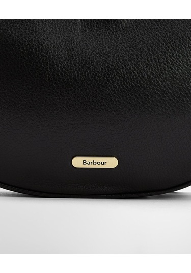 Barbour Sorrel Deri Sling Kol Çantası Bk11 Black Siyah