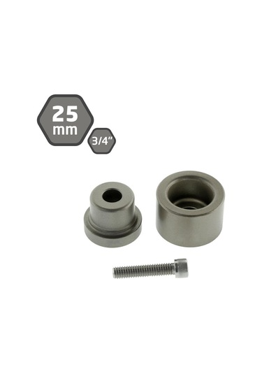 Pprc Plastik Boru Kaynak Makinası Pafta Lokma 25 Mm 3/4"