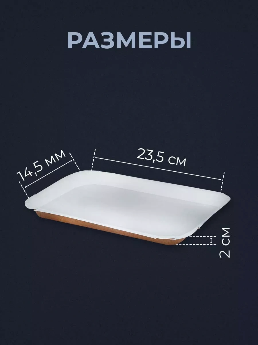 Eco Pack Parti İçin Tek Kullanımlık Kağıt Tabaklar Seti 50 Adet 268881000 100 adet