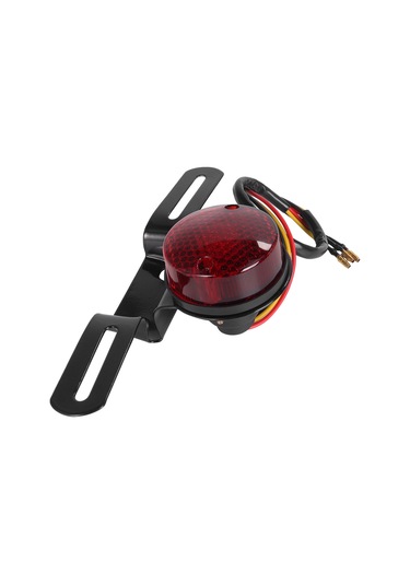 Padalink Motosiklet Krom Geri Aydınlatma Lambası - Fren Lambası Ve Plaka Tutucu İle Ultra Parlak Görünürlük Sağlar