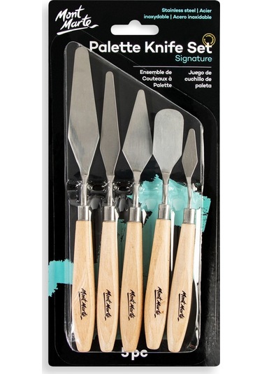 Mm Paslanmaz Çelik Palet Bıçağı Seti 5 Parça