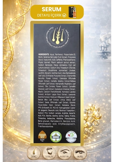 Dr. Sammy's Quarine Onarıcı Premium Saç Serumu 30 ML