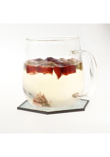 Suntek Magideal  Cam Altlığı Bardak Minder Tutucu İçecek Siyah