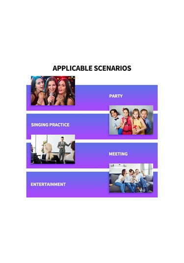 Xindoker Kablosuz Led Işıklı Şarkı Mikrofonu & Bluetooth Hoparlör - Tf Kart Desteği