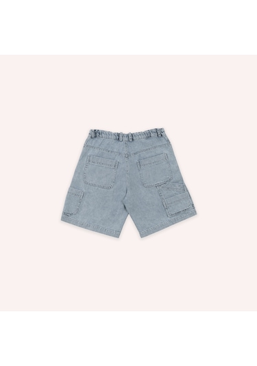 Panço Erkek Çocuk Rahat Kesim Denim Pantolon Mavi