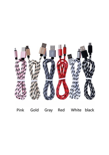 Prestigegoods 0.2 M 1 M 2 M 3 M Mikro Usb Hızlı Şarj Data Sync Kablosu Samsung S6 Xiaomi Uyumlu Cep Telefonu Tabletler Kablosu