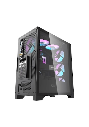 Aıgo Drx70 Mesh At-750w 80+ Bronze Usb3.0 Type-c 4 12cm Fan Temperli Cam Siyah Atx Kasa