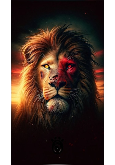 Galatasaray Aslan Ev Duvar Salon Ofis Dükkan Hediyelik Dekarasyon Süsü