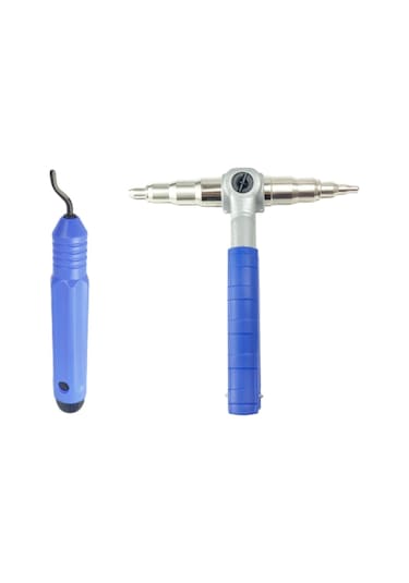 Suntek Bakır Boru Genişletme Onarım Aracı Çok İşlevli Soğutma Çapak Alma Aleti 14.7cm