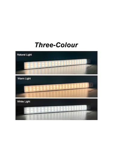 Siyah Gece Lambası Led Işık Dolap Altı Işığı Hareket Sensörü Dolap Işığı Usb Şarj Edilebilir Mutfak Aydınlatma Lambası Dolap Lambası 10cmx2pcs Siyah