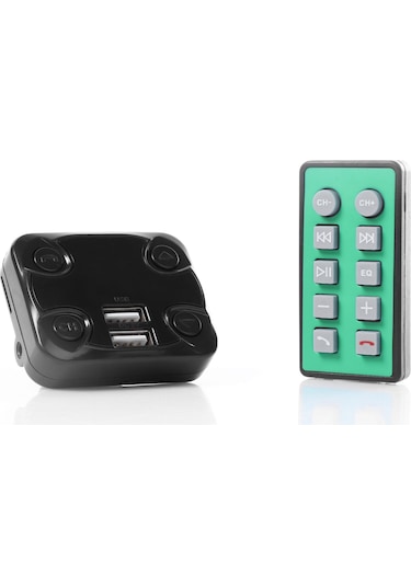 Paleon 3İn1 Bluetooth Araç Kiti Fm Transmitter Usb Tf Kumandalı