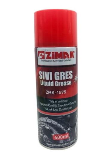 Zimak Zmk-1575 Sıvı Gres Yağlama Spreyi 400 ML