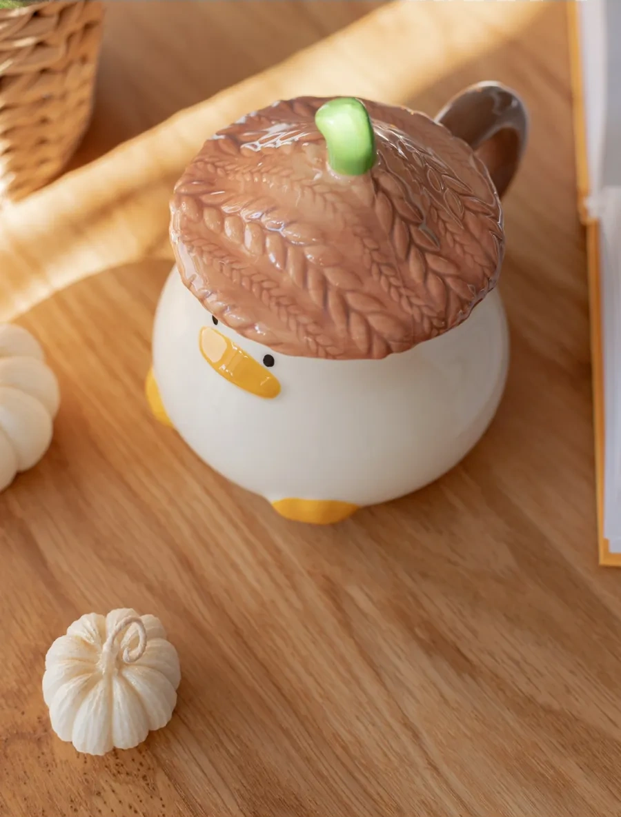 Perex Kapaklı Kupa, Büyük Kupa, 400 Ml 294696834 Beyaz