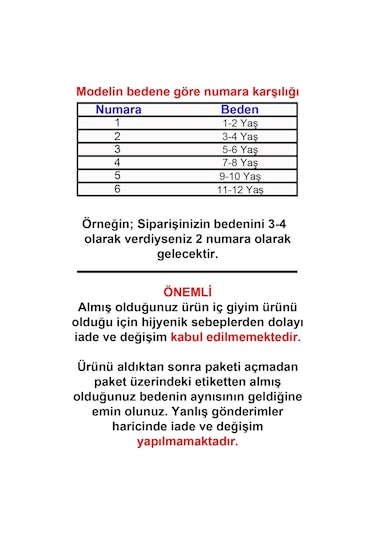 Tutku Askılı Pamuk Penye Erkek Çocuk Atlet 6'lı - Beyaz