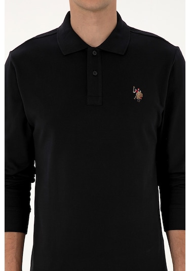 U.s. Polo Assn. Erkek Siyah Sweatshirt 50313772-vr046 Siyah