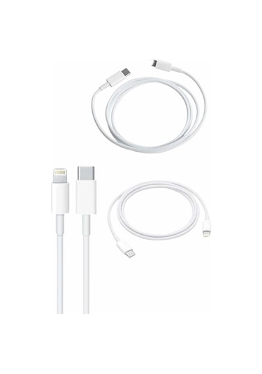 Type-c Ligtning 30w Apple Uyumlu İos Şarj Kablosu Hızlı Şarj Kablosu
