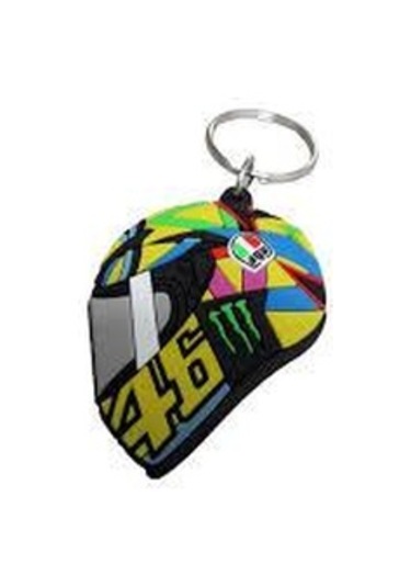 Yeşil Kask Motosiklet Kask Anahtarlık Ktm Motorcu Anahtarlık Açık Gri