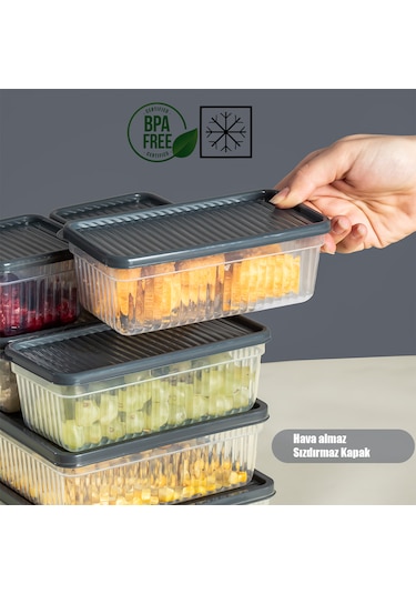 Porsima 2012 24'lü Buzluk Buzdolabı Düzenleyici Saklama Kabı Antr