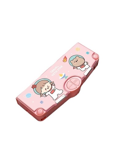 Sevimli Kalem Kutusu Kırtasiye Çantası Okul Malzemeleri Kalem Saklama Çantası Öğrenciler Kalem Kutuları Kalem Kutusu Kılıfı Kırtasiye J6pjny Açık Pembe