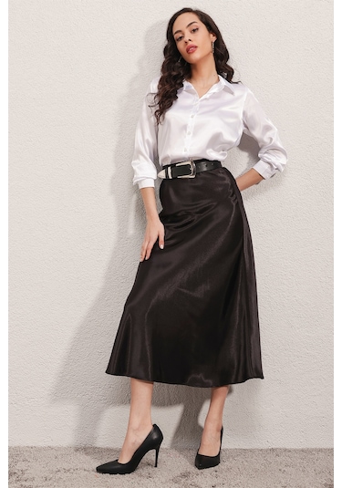 Bigdart 15806 Saten Etek - Siyah 001