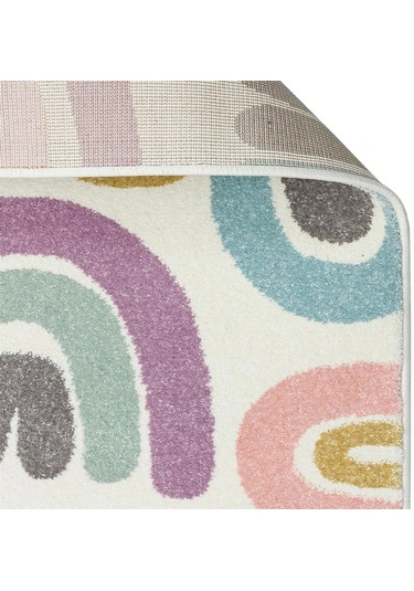 Eko Halı Kids Kds 20 Pastel Çocuk Halısı Çok Renkli