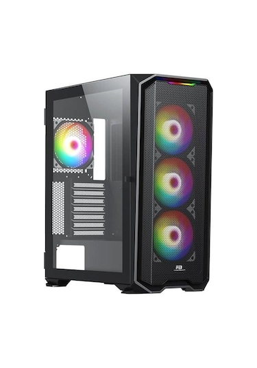 Powerboost PB-P3720B 850 W 80+ Brozne Gamıng E- Atx PC Kasa