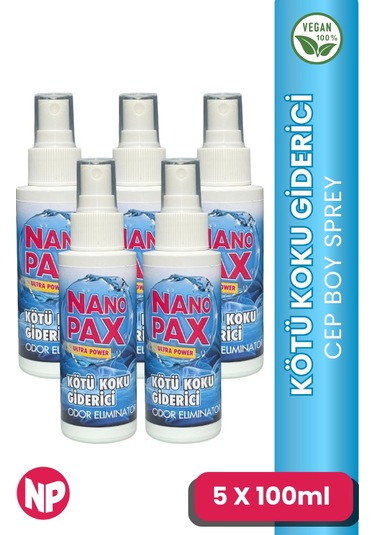 Kötü Koku Giderici Sıvı Sprey 5 X 100 Ml