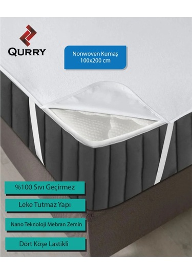 100x200 Cm Tek Kişilik Alez, Lastikli Tek Kişilik Alez , Bebek Alezi, Yatak Koruyucu