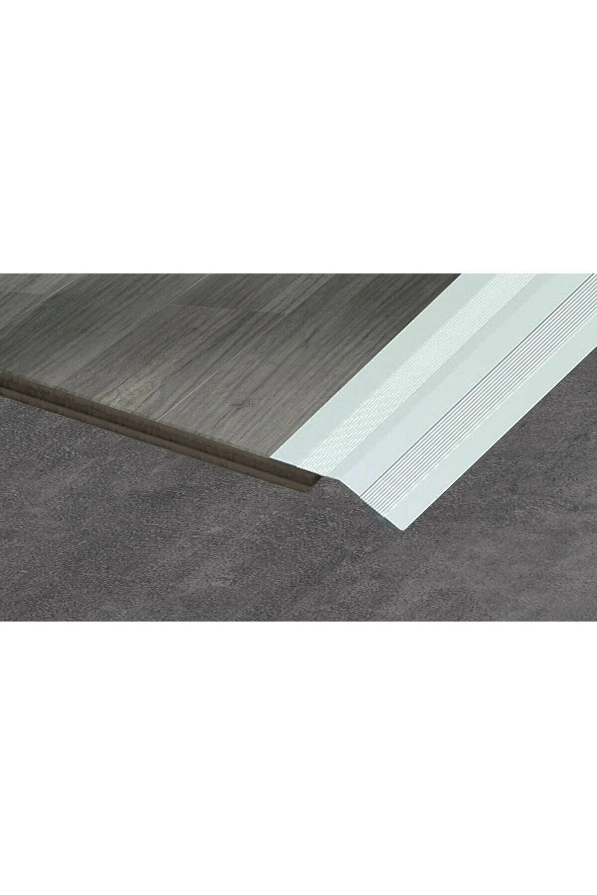 Kapı Eşik Seviye Profili Kot Farkı Yükseklik Profili Kapı Eşik Çıtası Gri Renk 90cm