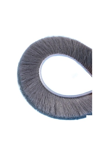 Gajeena "yapışkanlı Pencere Ve Kapı Conta Fırçası - 5/10 Metre, Toz Ve Hava Geçirmez Gri Şerit"