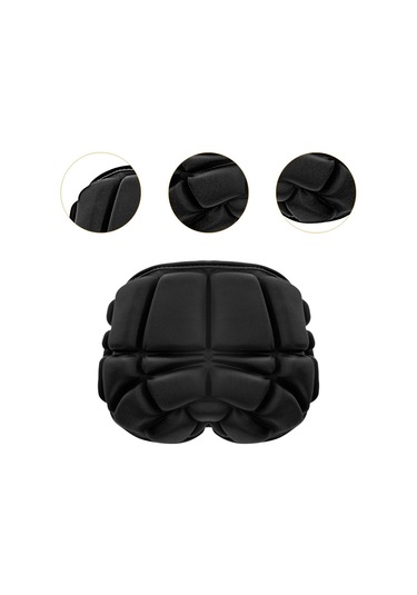 Suntek Kayak Koruyucu Donanım Butt Pad Kaykay Çocuklar-siyah Siyah