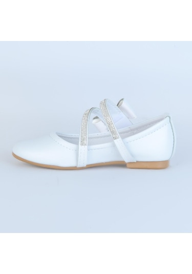 Ayakcenter 24-herbebe Kız Çocuk Günlük Babet Beyaz